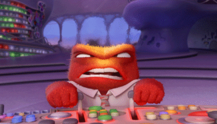GIFs de ira. 100 imágenes animadas de emociones negativas