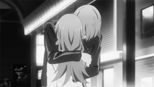 Featured image of post Anime Hug Gif Couple Search discover and share your favorite anime couple hug gifs