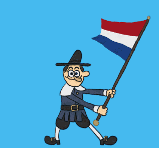 Nederlandse vlag op GIF's. 20 gratis bewegende beelden