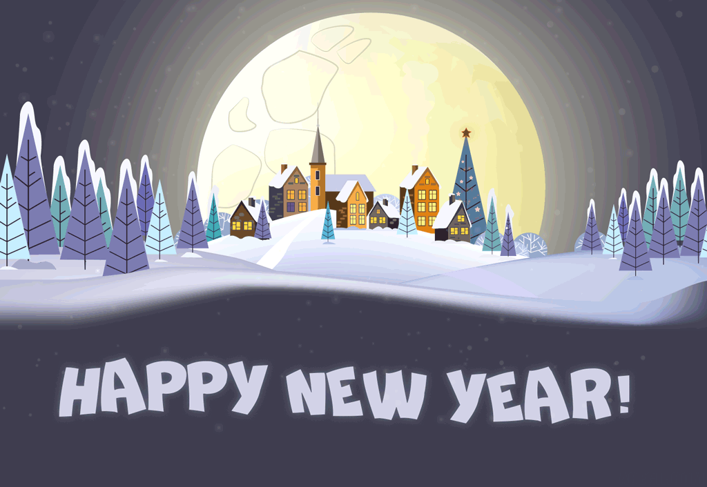 Happy New Year GIFs - Best Animated Greeting Cards