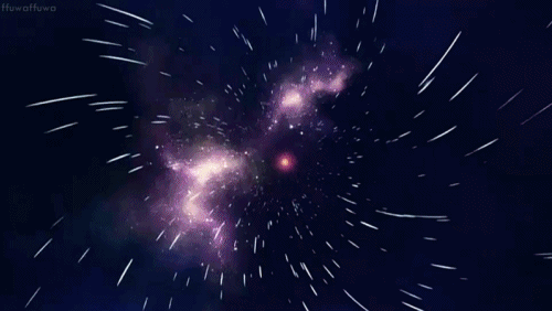Hermosos GIFs del espacio y el universo. 100 imágenes animadas