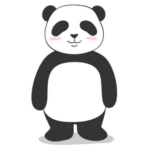 universo gif panda