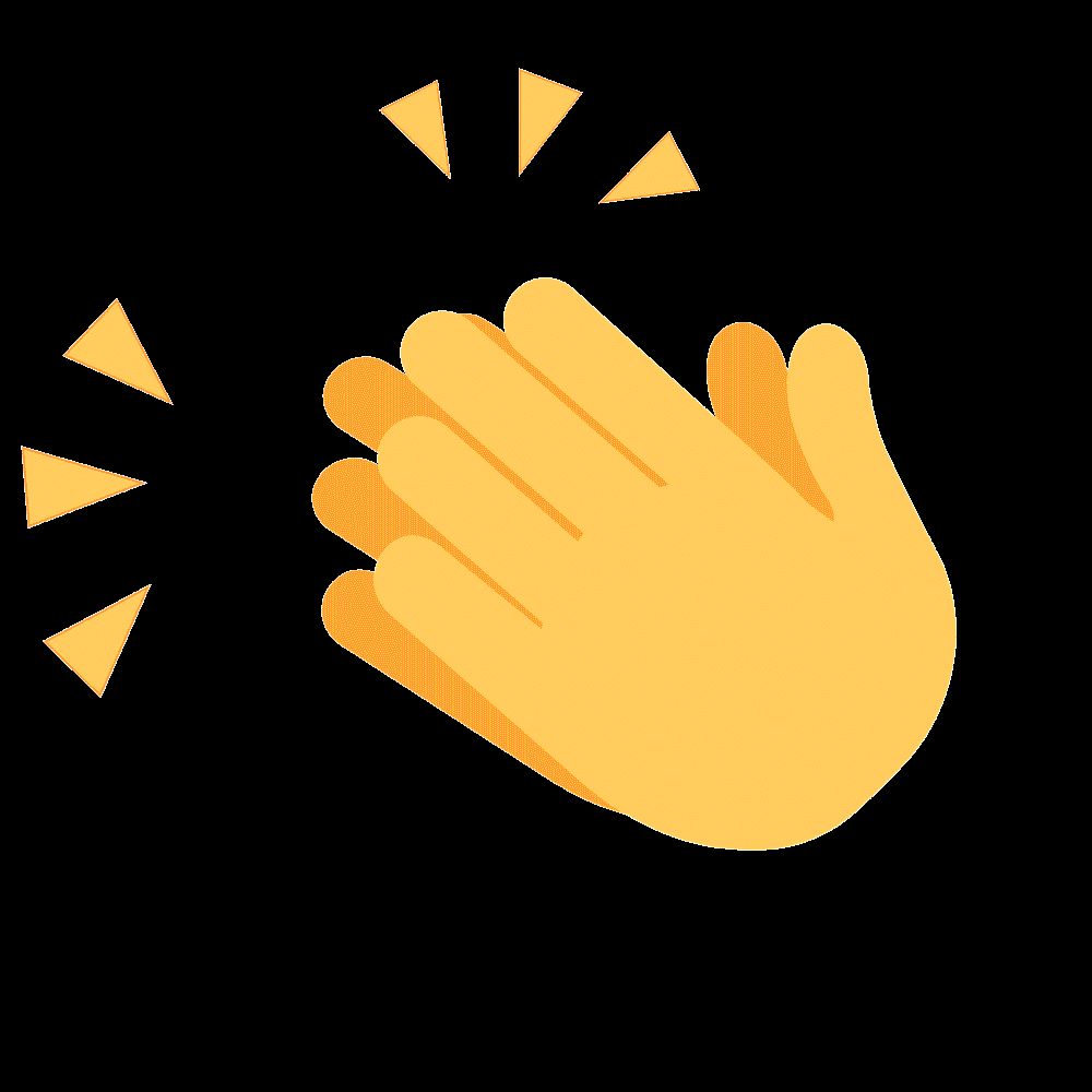 Applause Gifs 76 Best Hand Clapping Animations.