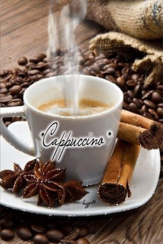 Гифки Кофе - Более 100 анимированных GIF изображений чашек кофе