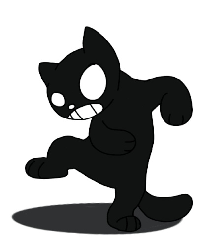 Zdarma černá velká kočička fotky