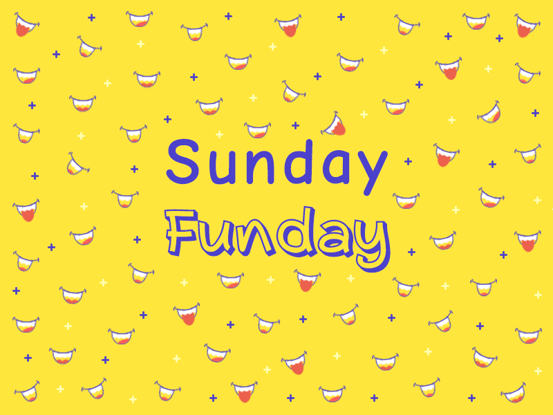 A lot of smiles on funday.