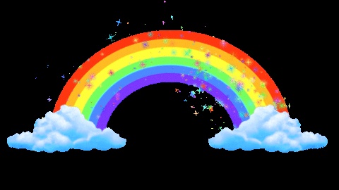 GIFs de arcoiris. 120 imágenes animadas de arcoiris gratis