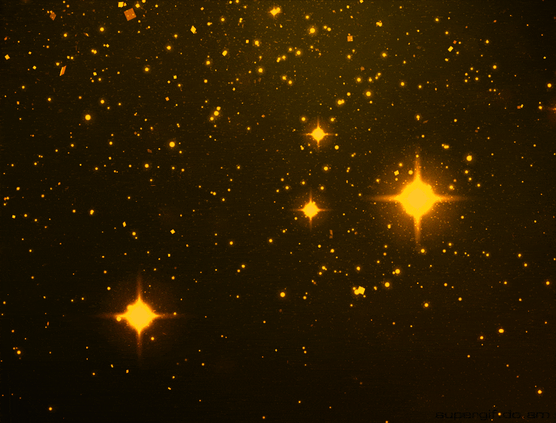 Гифки звездопада - 85 GIF-анимаций падающих звёзд