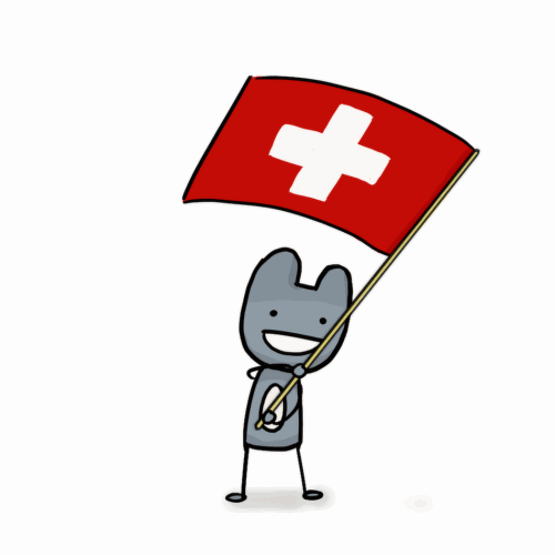 Schweizer Flagge Auf Gifs 30 Animierte Bilder Einer Wehenden Flagge