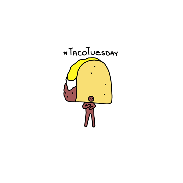 TacoTuesday hashtag.