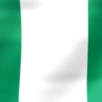 Гифки флага Нигерии - 14 развевающихся флагов