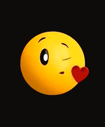 Einen smiley kann was man auf antworten kuss ᐅ Emoji