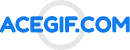 ACEGIF.com – animerade bilder i GIF-format Logotyp