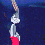 100 geanimeerde GIF's van Bugs Bunny