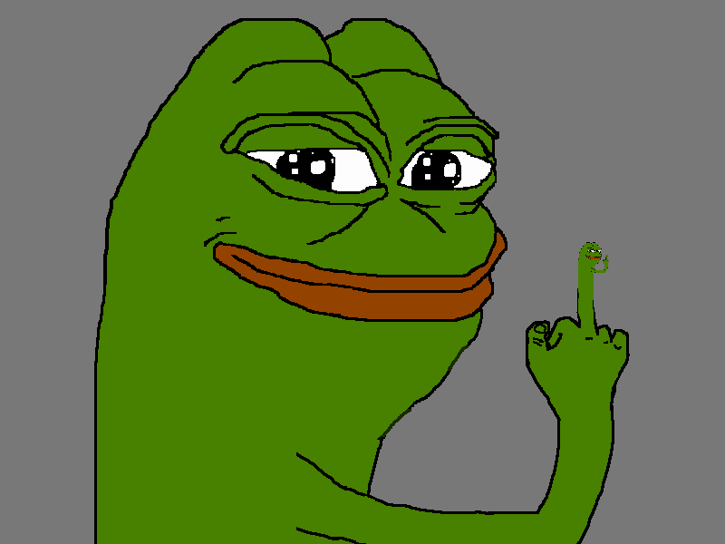Pepe’s Endless Middle Finger Show.
