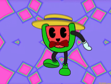 18-funny-watermelon-dance-in-hat-acegif