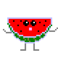 32-vibing-pixel-watermelon