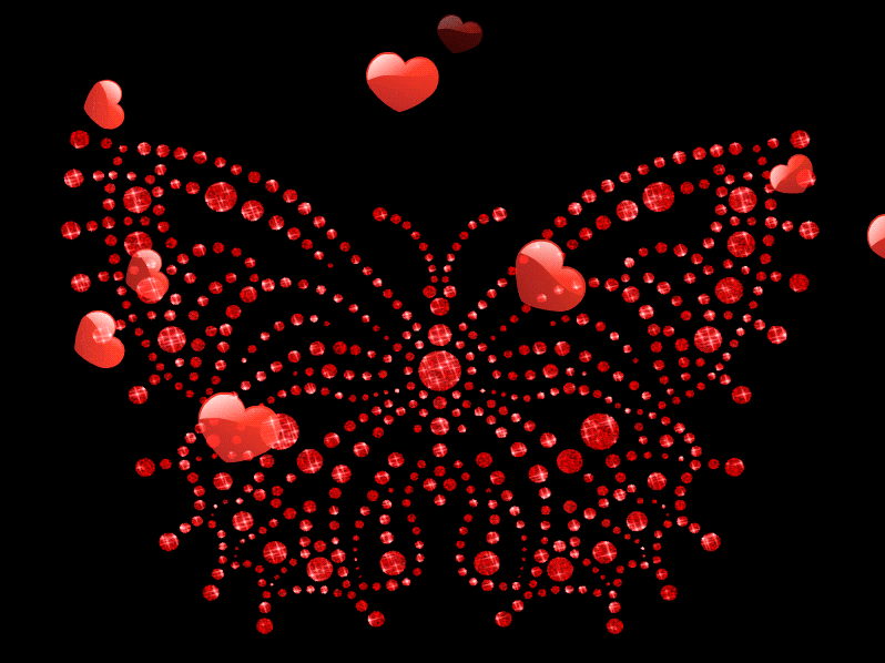 GIF-animatie van prachtige vlinders. 120 stukjes geanimeerde foto's