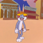 GIF-animering av dans kaniner