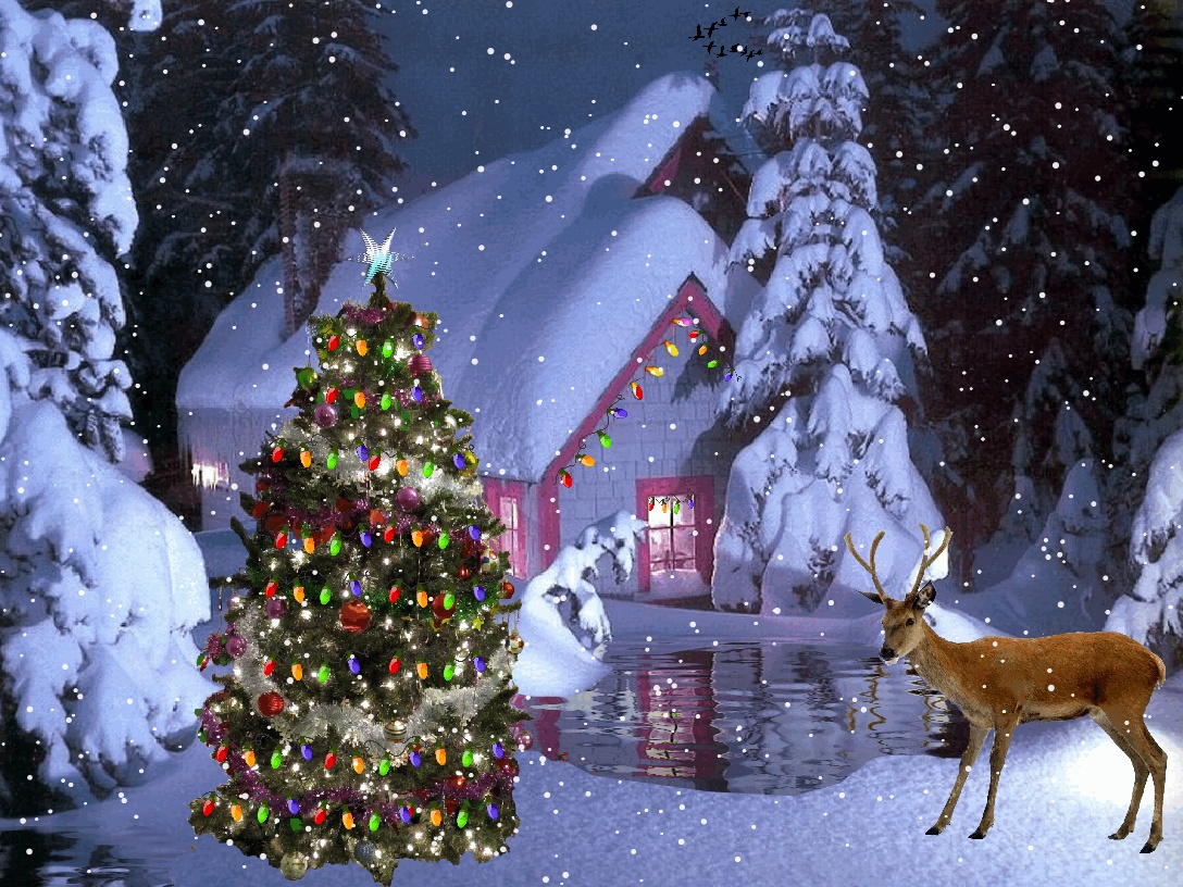 Immagini Natalizie 400x150.Gif Di Albero Di Natale 100 Immagini Animate Dell Umore Di Capodanno