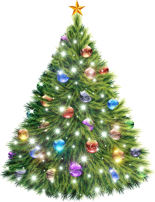 Christmas Tree GIFs - 100 Animated Pics of Christmas and New Year&#39;s Mood!