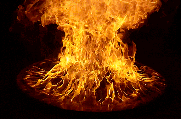 Feu sur des GIFs - 120 images de flammes animées gratuites