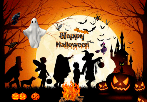 Halloween GIFs, Over 100 pieces of Animated Image for Free