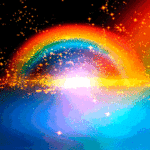 Le GIF con arcobaleno - 120 immagini animate gratuite