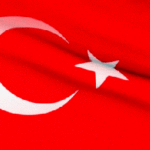 GIFy z tureckiej flagi - 50 animowanych obrazów za darmo
