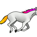 Le GIF di unicorno - 100 immagini animate di questi animali favolosi
