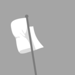 Witte vlag GIF's, zwaaiende witte vlag geanimeerde afbeeldingen